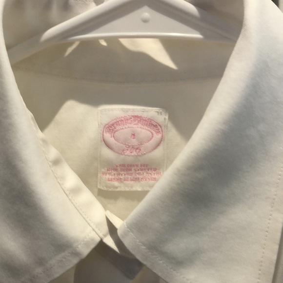 2x Brooks brothers white button down - Picture 2 of 4